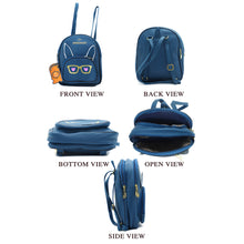Load image into Gallery viewer, Two In One Specs Print Double Zip Printed Girls BackPack - myStore20202019
