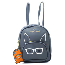 Load image into Gallery viewer, Two In One Specs Print Double Zip Printed Girls BackPack - myStore20202019
