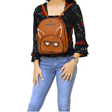 Load image into Gallery viewer, Two In One Specs Print Double Zip Printed Girls BackPack - myStore20202019
