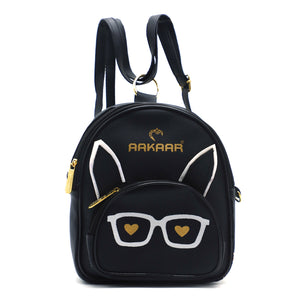Two In One Specs Print Girls BackPack - myStore20202019