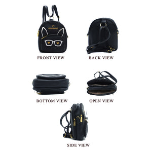 Two In One Specs Print Girls BackPack - myStore20202019