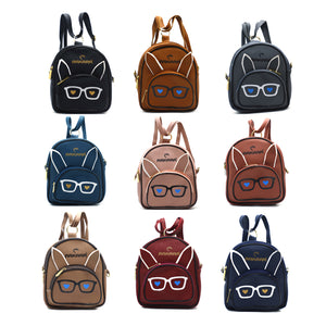 Two In One Specs Print Girls BackPack - myStore20202019