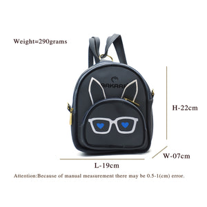 Two In One Specs Print Girls BackPack - myStore20202019