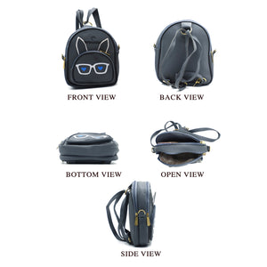 Two In One Specs Print Girls BackPack - myStore20202019