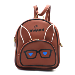 Two In One Specs Print Girls BackPack - myStore20202019