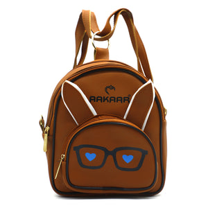 Two In One Specs Print Girls BackPack - myStore20202019