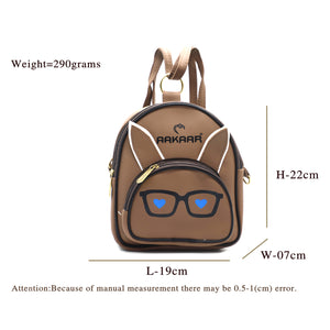 Two In One Specs Print Girls BackPack - myStore20202019
