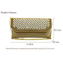 Load image into Gallery viewer, Two In One Stone Beads Envelope Women Clutch - myStore20202019
