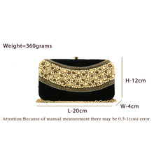 Load image into Gallery viewer, Two In One Velvet Stone Wave Women Clutch - myStore20202019
