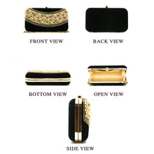Load image into Gallery viewer, Two In One Velvet Stone Wave Women Clutch - myStore20202019
