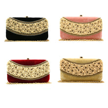 Load image into Gallery viewer, Two In One Velvet Stone Wave Women Clutch - myStore20202019
