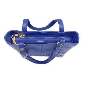 V Embose Boat Shape Mini Hand Bag - myStore20202019