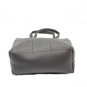 V Embose Boat Shape Mini Hand Bag - myStore20202019