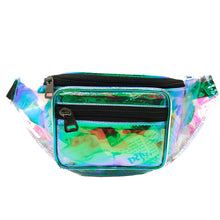 Load image into Gallery viewer, Waist Pouch Transparent Material With Two Zip on Front - myStore20202019
