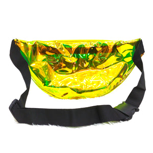 Waist Pouch Transparent Material With Two Zip on Front - myStore20202019