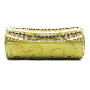Wedding Clutch Bag With Binai Handle and Seven Layer Moti Work - myStore20202019