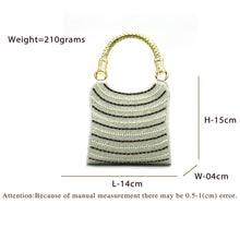 Load image into Gallery viewer, Wedding Clutch Bag With Binai Handle and Seven Layer Moti Work - myStore20202019
