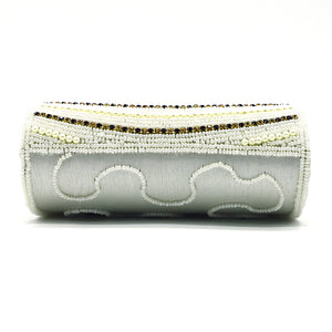 Wedding Clutch Bag With Binai Handle and Seven Layer Moti Work - myStore20202019