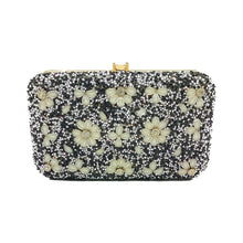 Load image into Gallery viewer, Woman&#39;s Clutch 2In1 Small &amp; Big Colour Stone With Flower Design - myStore20202019
