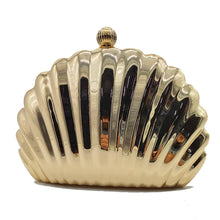 Load image into Gallery viewer, Woman&#39;s Clutch Full Metal Frame With Seep Shape Design - myStore20202019
