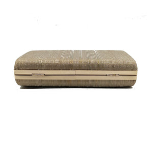 Woman's Clutch Lining Material With Diamond Frame Lock - myStore20202019