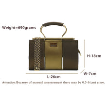 Load image into Gallery viewer, Women&#39;s Clutch With 2In1 Designer Handle Double Stripe - myStore20202019
