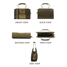Load image into Gallery viewer, Women&#39;s Clutch With 2In1 Designer Handle Double Stripe - myStore20202019
