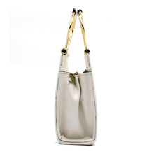Load image into Gallery viewer, Women&#39;s Clutch With 2In1 Designer Handle Double Stripe - myStore20202019
