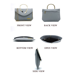 Women's Clutch With 2In1 Fancy Single Handle - myStore20202019