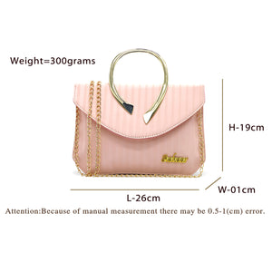 Women's Clutch With 2In1 Fancy Single Handle - myStore20202019