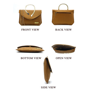 Women's Clutch With 2In1 Fancy Single Handle - myStore20202019