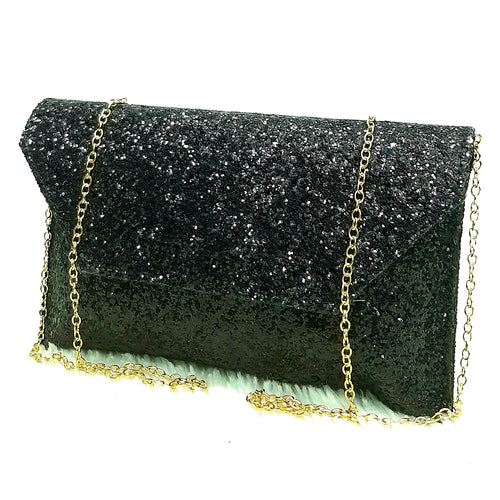 Women's Clutch With 2In1 Full Shimmer Design - myStore20202019
