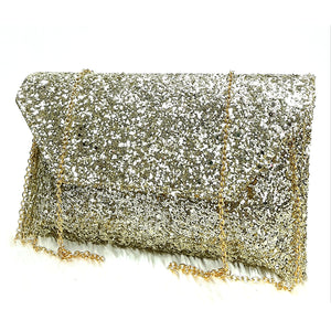 Women's Clutch With 2In1 Full Shimmer Design - myStore20202019