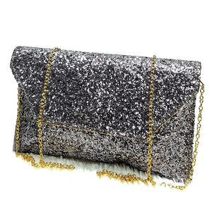 Women's Clutch With 2In1 Full Shimmer Design - myStore20202019