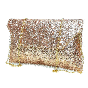 Women's Clutch With 2In1 Full Shimmer Design - myStore20202019
