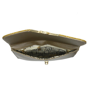 Women's Clutch With 2In1 Heart Shimmer Lock - myStore20202019