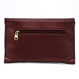 Women's Clutch With 2In1 Heart Shimmer Lock - myStore20202019