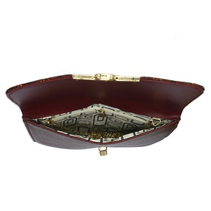 Women's Clutch With 2In1 Heart Shimmer Lock - myStore20202019