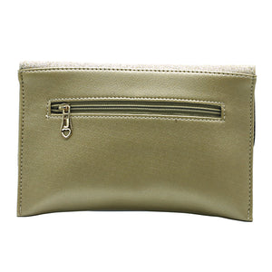 Women's Clutch With 2In1 Heart Shimmer Lock - myStore20202019