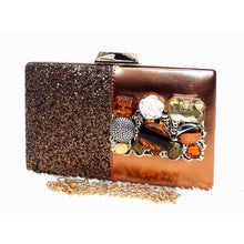 Load image into Gallery viewer, Women&#39;s Clutch With 2In1 Heavy Stone Fitting Shimmer Design - myStore20202019
