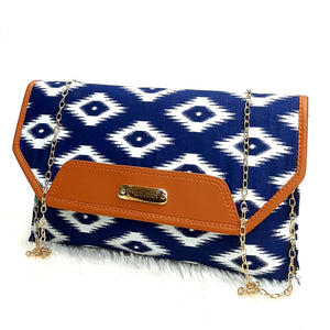 Women's Clutch With 2In1 Multi Color Print Design - myStore20202019