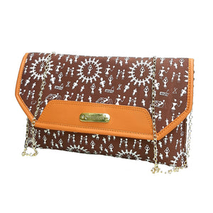 Women's Clutch With 2In1 Multi Color Print Design - myStore20202019