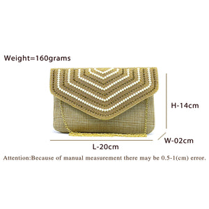 Women's Clutch With 2In1 Necklace Look - myStore20202019