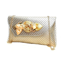 Load image into Gallery viewer, Women&#39;s Clutch With 2In1 Rose Flower Fitting Design - myStore20202019
