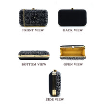 Load image into Gallery viewer, Women&#39;s Clutch With 2In1 Small &amp; Big Colour Stone - myStore20202019
