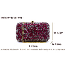 Load image into Gallery viewer, Women&#39;s Clutch With 2In1 Small &amp; Big Colour Stone - myStore20202019
