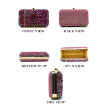 Load image into Gallery viewer, Women&#39;s Clutch With 2In1 Small &amp; Big Colour Stone - myStore20202019
