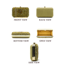 Load image into Gallery viewer, Women&#39;s Clutch With 2In1 Small &amp; Big Colour Stone - myStore20202019
