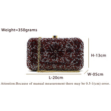 Load image into Gallery viewer, Women&#39;s Clutch With 2In1 Small &amp; Big Colour Stone - myStore20202019
