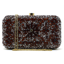 Load image into Gallery viewer, Women&#39;s Clutch With 2In1 Small &amp; Big Colour Stone - myStore20202019
